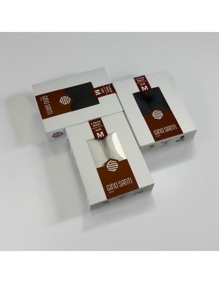 Men Basic Maxi Slip 2Pack Gino Santi Classic Zwart