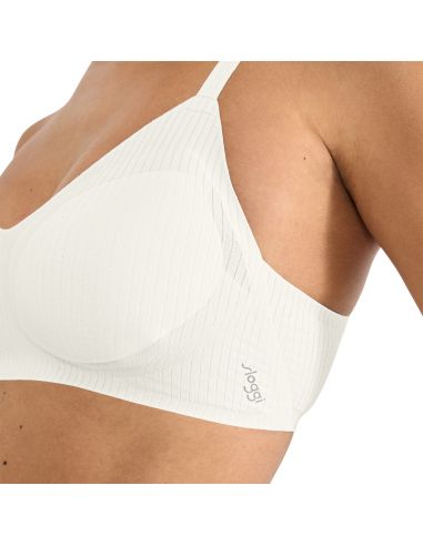 Sloggi Zero Feel Pure Soft Bra Ivoor