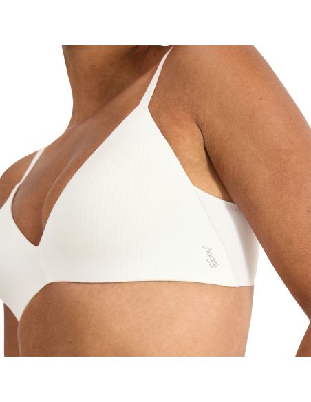 Sloggi Zero Feel Pure Push-up BH THE UP Ivoor