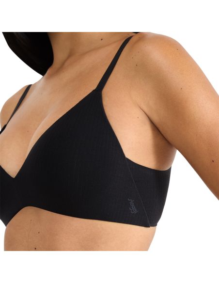 Sloggi Zero Feel Pure Push-up BH THE UP Zwart