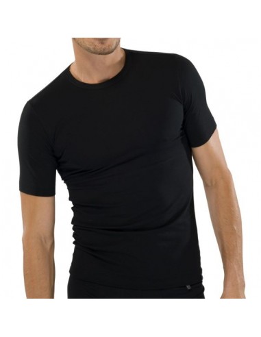 Schiesser T-Shirt Zwart