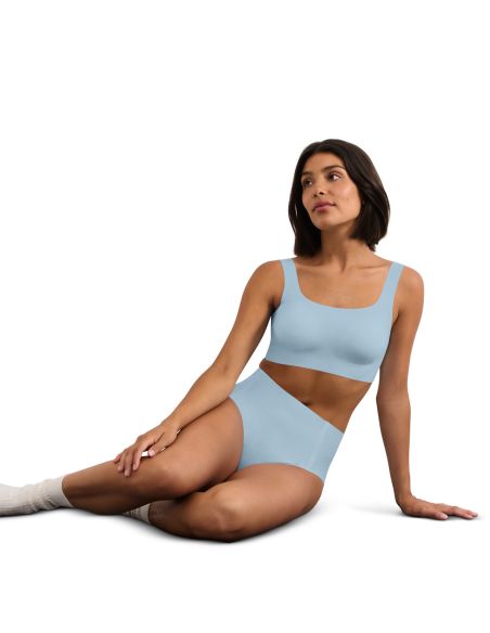 Sloggi Zero Feel 2.0 Maxi High Waist Light Blue