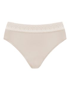 MEY Dames Taille Slip Modal Lace Beige 1120113