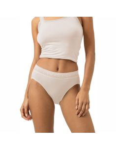 MEY Dames Taille Slip Modal Lace Beige 1120113 2