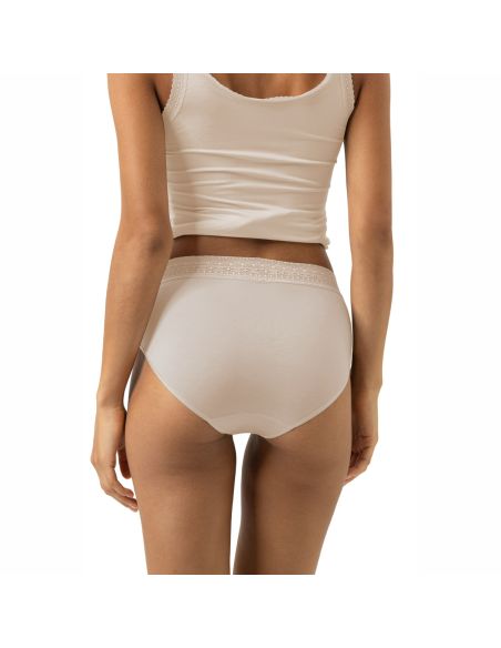 MEY Dames Taille Slip Modal Lace Beige 1120113