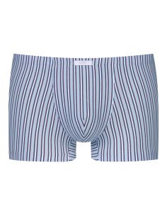 MEY Heren Shorty Raspberry Stripe Blauw 2120200