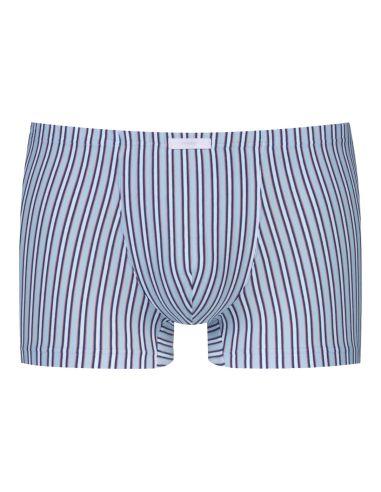 MEY Heren Shorty Raspberry Stripe Blauw 2120200