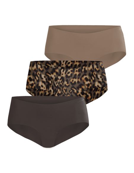 Bjorn Borg Dames Hipster shorts Invisible 3pack MP001