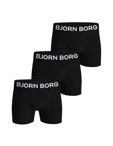 Bjorn Borg Heren Boxershorts Cotton Stretch 3pack MP001
