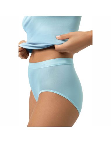 MEY Dames Emotion Taille-Slip Breezy Blue 59209