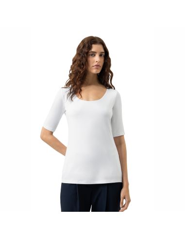 MEY Dames T-Shirt Blazershirt Wit 1110057