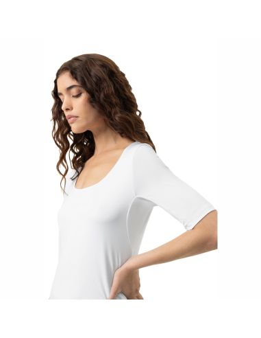 MEY Dames T-Shirt Blazershirt Wit 1110057
