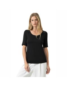 MEY Dames T-Shirt Blazershirt Zwart 1110057 2