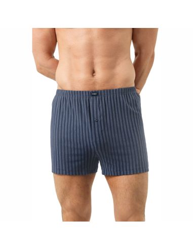 MEY Heren Boxershort Denim Stripes 2120224