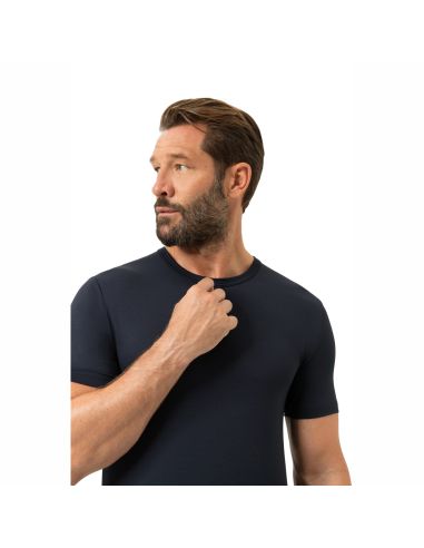 MEY Heren T-Shirt Iconic Modal Marine 2110019