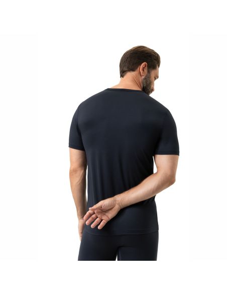 MEY Heren T-Shirt Iconic Modal Marine 2110019