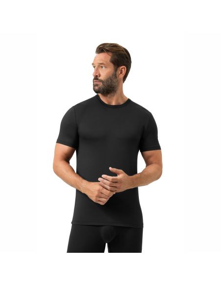 MEY Heren T-Shirt Iconic Modal Zwart 2110019