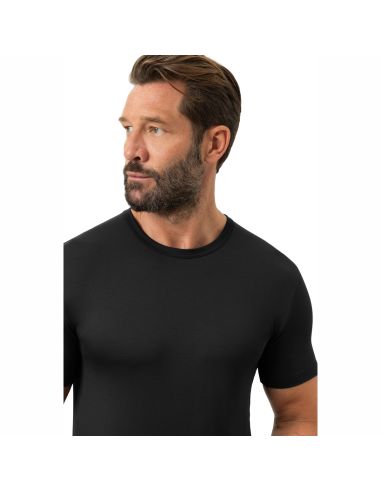 MEY Heren T-Shirt Iconic Modal Zwart 2110019