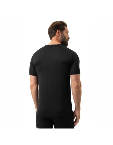 MEY Heren T-Shirt Iconic Modal Zwart 2110019