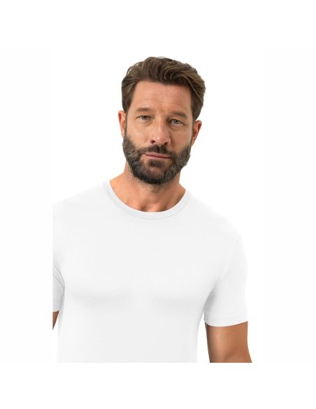 MEY Heren T-Shirt Iconic Modal Wit 2110019