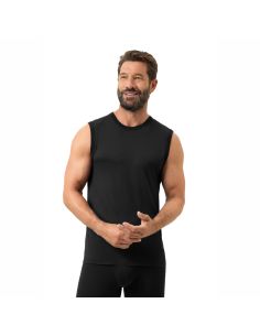 MEY Heren Hemd Muskelshirt Iconic Modal Zwart 2110021 2