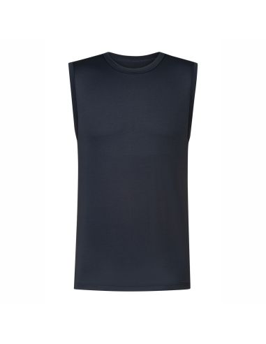 MEY Heren Hemd Muskelshirt Iconic Modal Marine 2110021