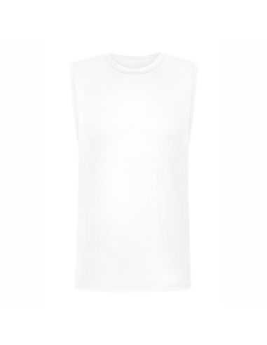 MEY Heren Hemd Muskelshirt Iconic Modal Wit 2110021