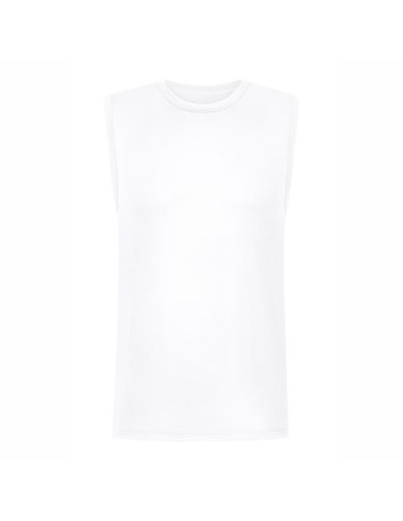 MEY Heren Hemd Muskelshirt Iconic Modal Wit 2110021