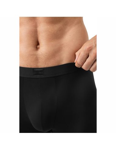 MEY Heren Trunk Long Shorty Iconic Modal Zwart 2120240