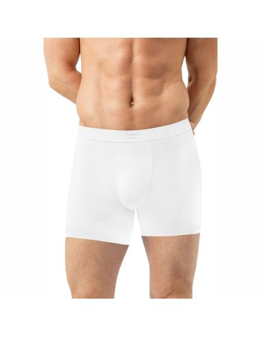 MEY Heren Trunk Long Shorty Iconic Modal Wit 2120240