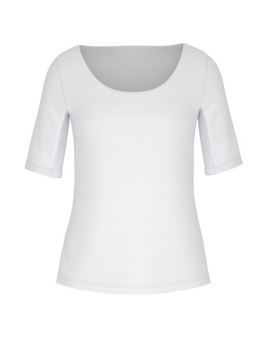 MEY Dames T-Shirt Blazershirt Wit 1110057