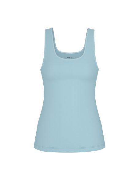 MEY Dames Emotion Top Sporty Hemd Breezy Blue 55204