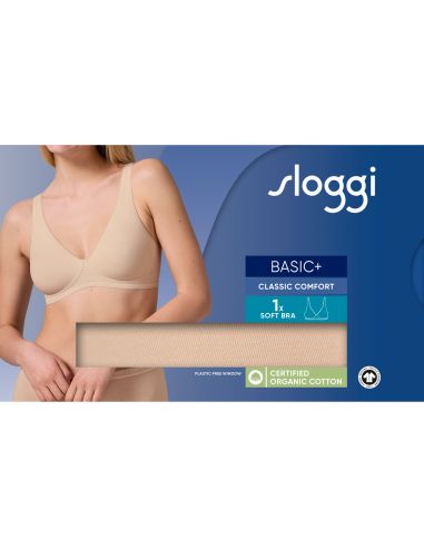 Sloggi Dames Basic Soft Bra Beige