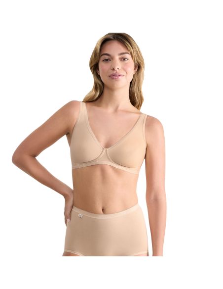 Sloggi Dames Basic Soft Bra Beige