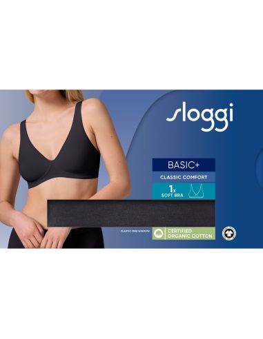 Sloggi Dames Basic Soft Bra Zwart