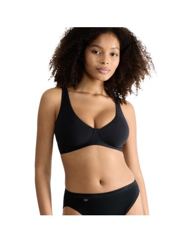 Sloggi Dames Basic Soft Bra Zwart