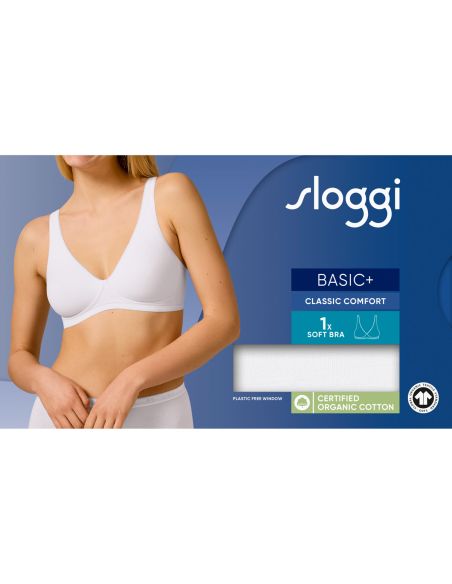Sloggi Dames Basic Soft Bra Wit