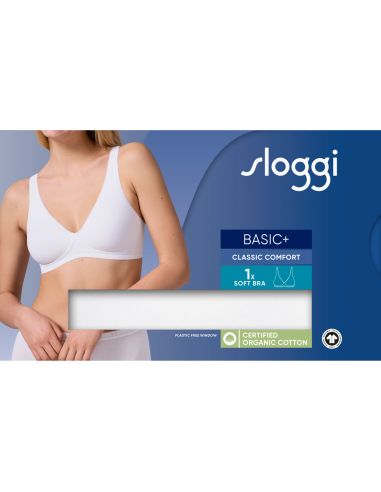 Sloggi Dames Basic Soft Bra Wit