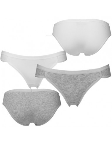 Puma Daily bikini 2 pack white grey melange