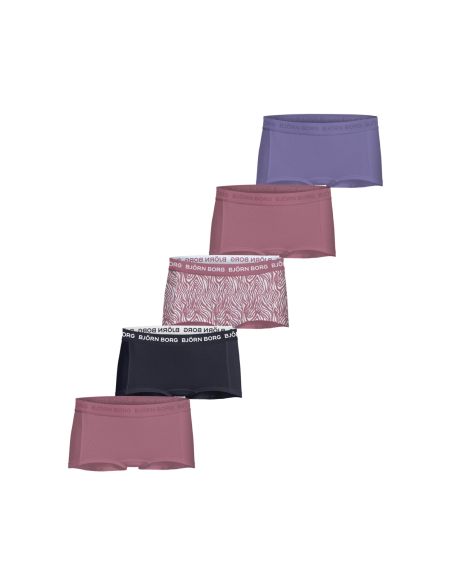 Bjorn Borg Meisjes Mini Shorts Cotton Stretch 5pack MP001