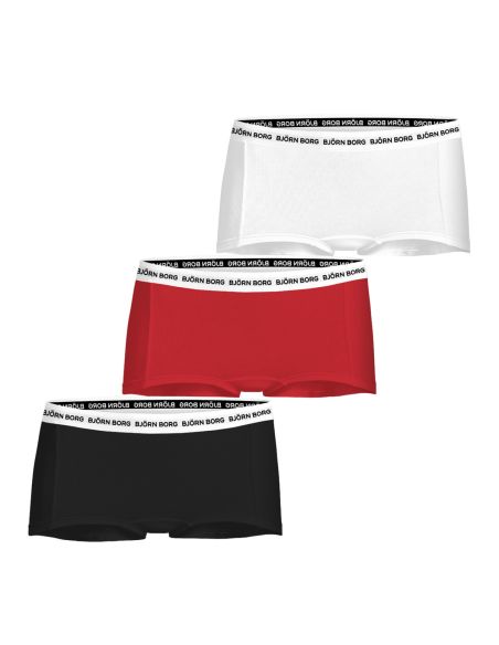 Bjorn Borg Meisjes Mini Shorts Cotton Stretch 3pack MP001