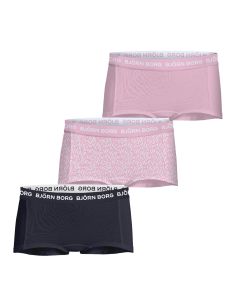 Bjorn Borg Meisjes Mini Shorts Cotton Stretch 3pack MP001