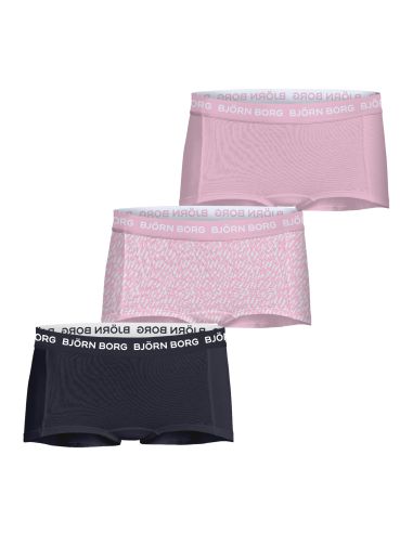 Bjorn Borg Meisjes Mini Shorts Cotton Stretch 3pack MP001