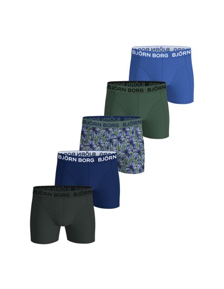 Bjorn Borg Jongens Boxershorts Cotton Stretch 5pack MP002