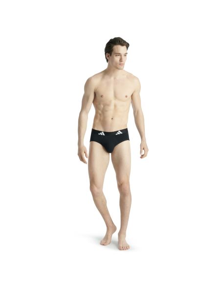 Adidas Heren Slip Active Flex Cotton 3pack Zwart