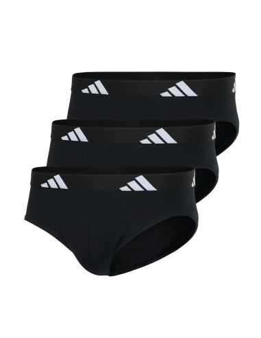 Adidas Heren Slip Active Flex Cotton 3pack Zwart
