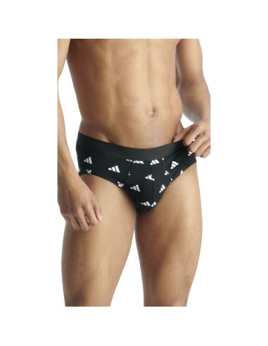 Adidas Heren Slip Active Flex Cotton 3pack Logo Mix