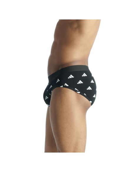 Adidas Heren Slip Active Flex Cotton 3pack Logo Mix