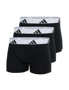 Adidas Heren Short Active Flex Cotton 3Pack Zwart Wit