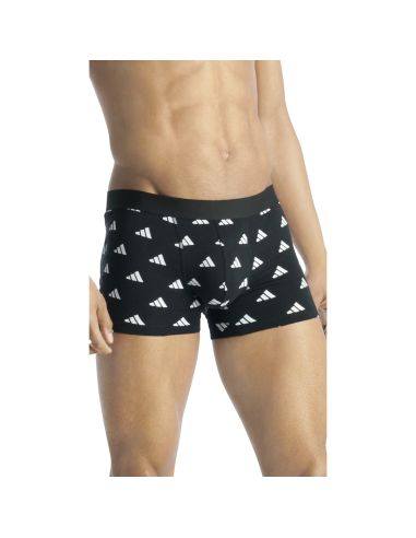 Adidas Heren Short Active Flex Cotton 3Pack Logo Mix